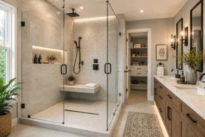 Walk in Shower Remodel Walk in Shower Remodel