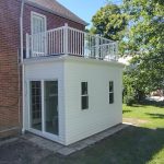 Completed University Heights addition exterior