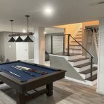 Finished Aurora basement renovation