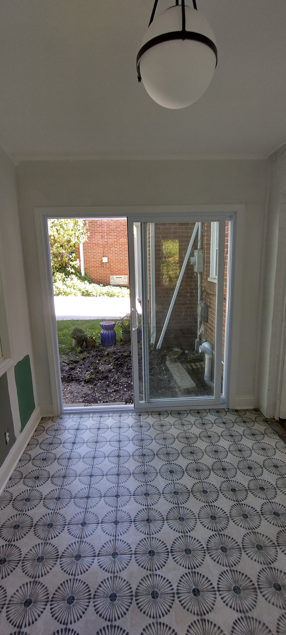 Finished addition interior