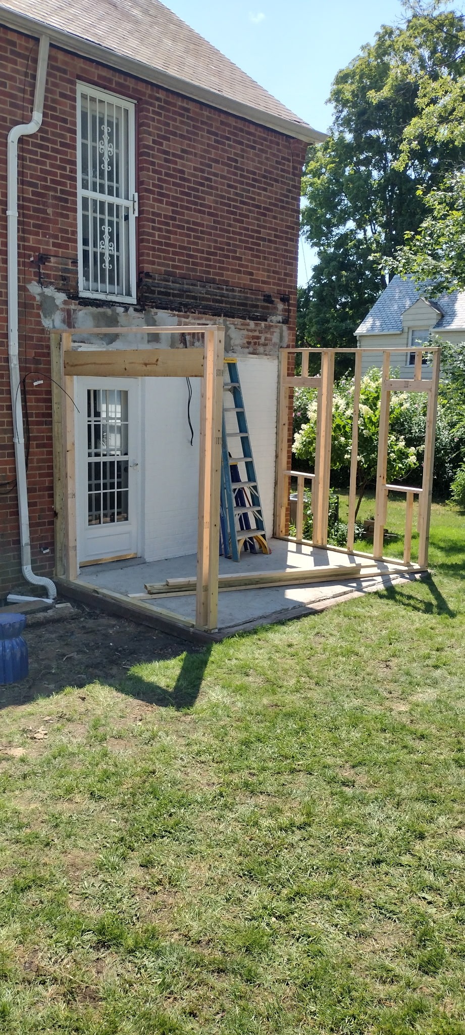 Original addition demolition stage